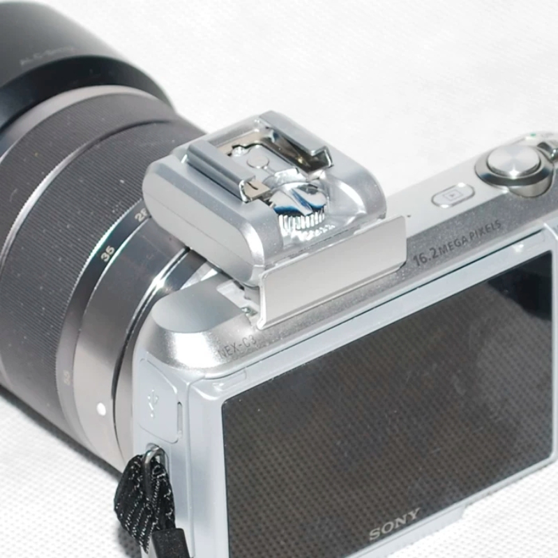 Hot Shoe Adapter - Adaptador de Flash/Disparador de Flash NEX
