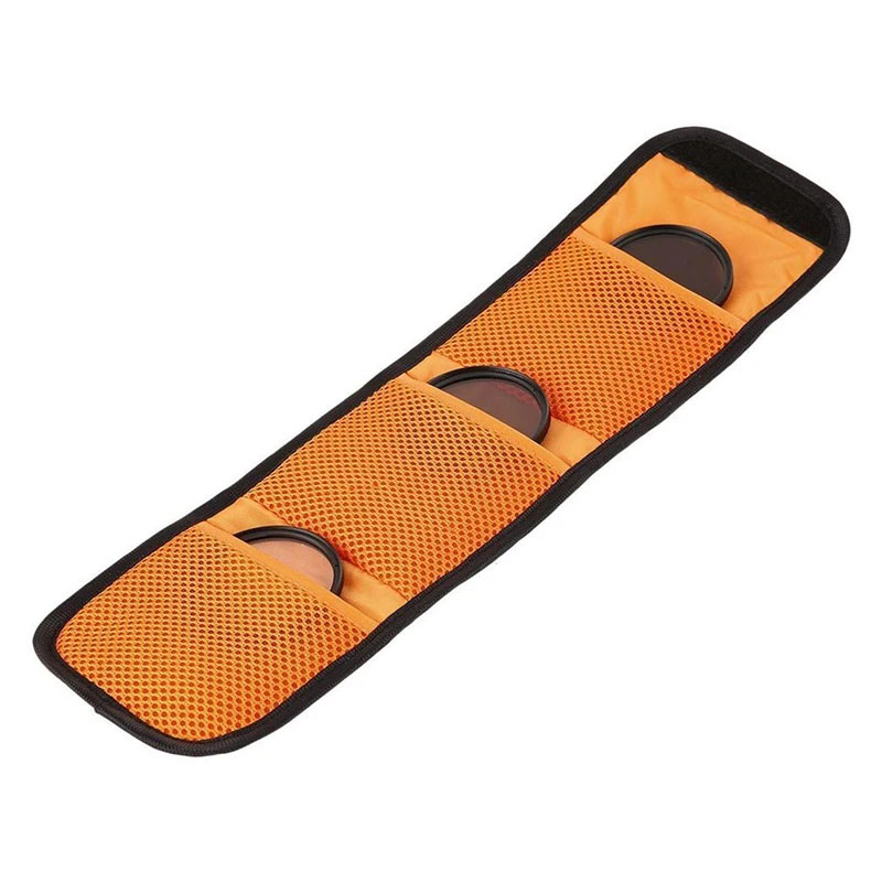 Lens Case Pouch - Bolsa com 3 bolsos para filtro