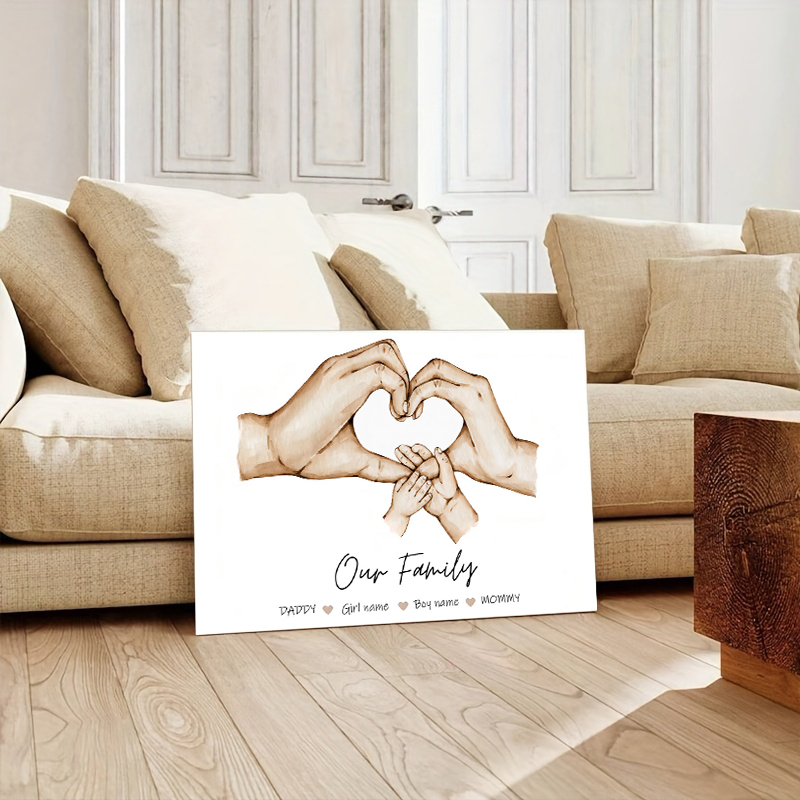 Personalizado família mão cart - Photograph Lyrics avaliação e preço