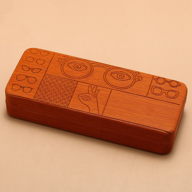 Moda retangular flip-top casca - Lens Case Pouch avaliação e preço