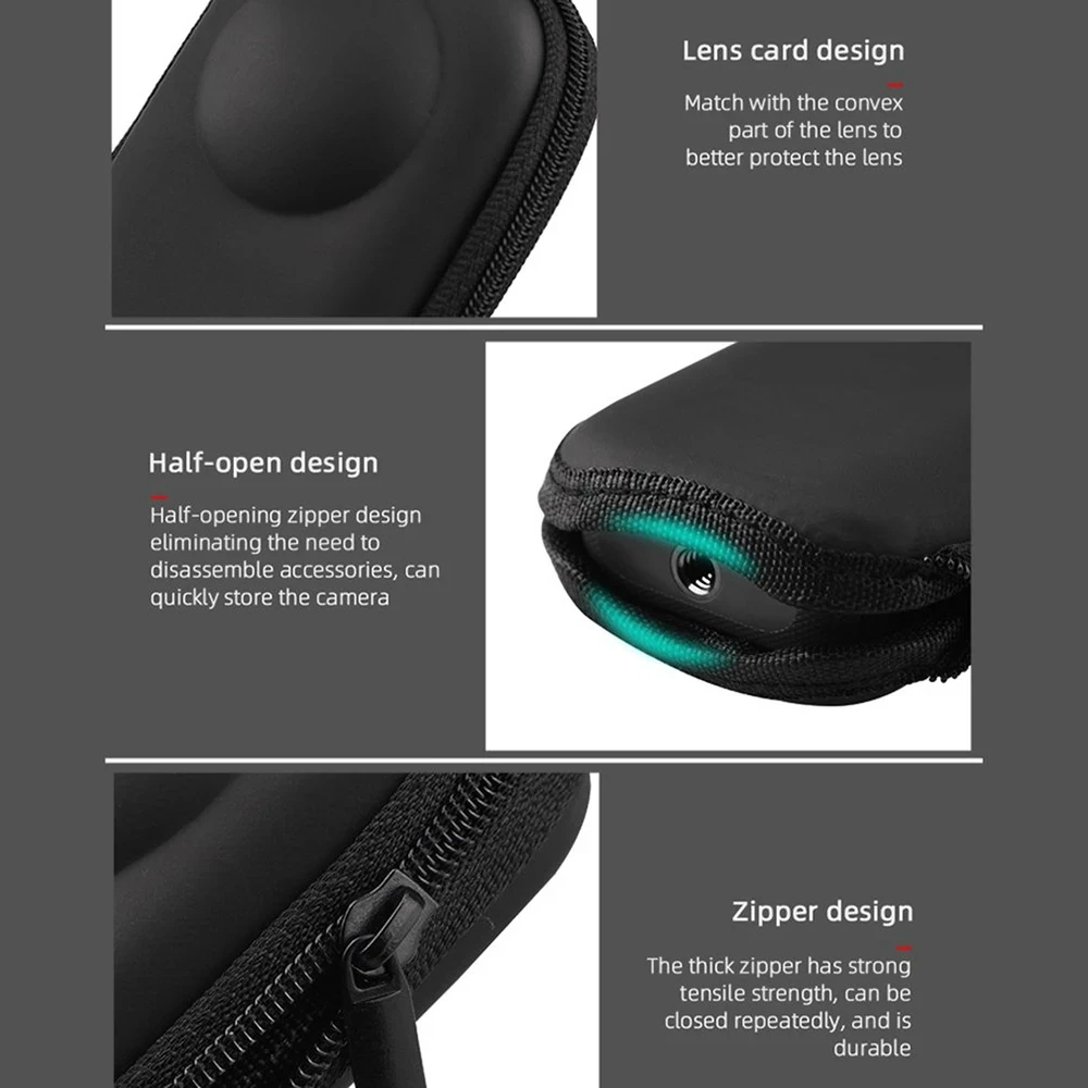 Conjunto de Acessórios para In - Lens Case Pouch avaliação e preço