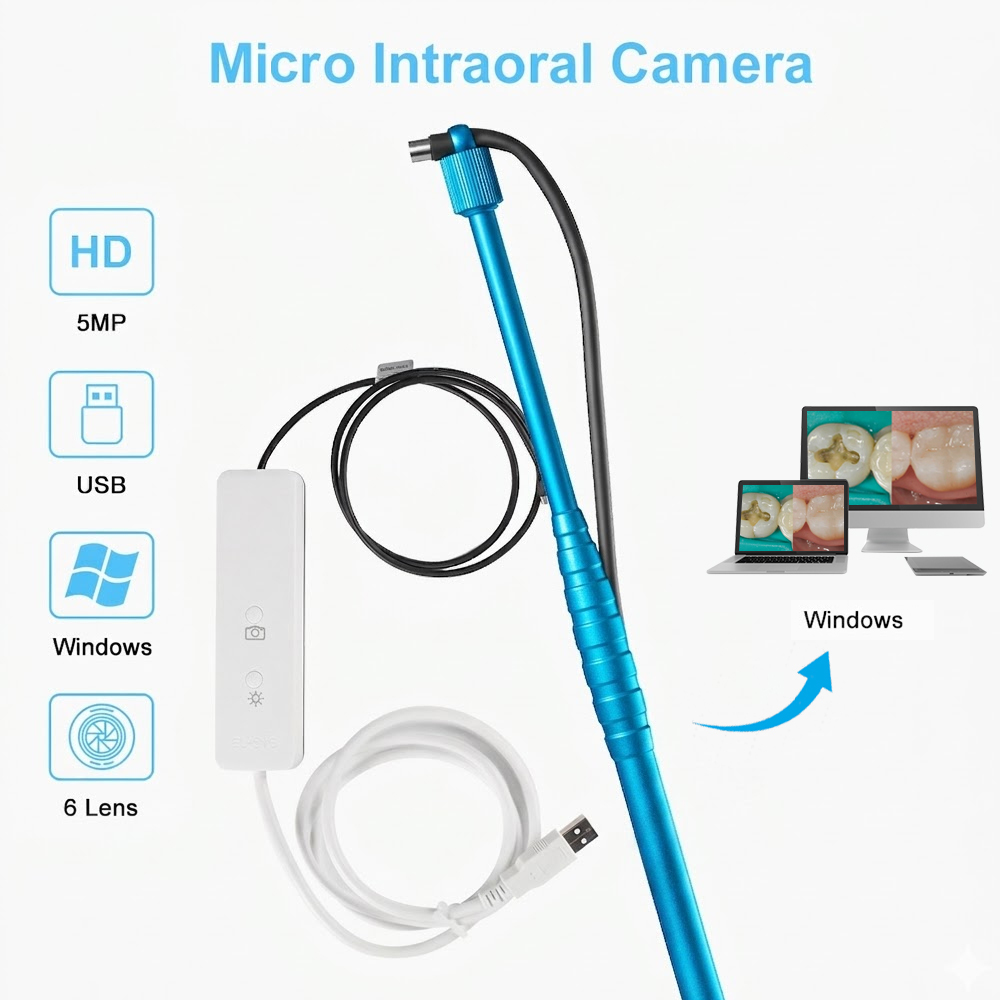 Câmera intraoral micro de 5MP, - Photography Dental avaliação e preço