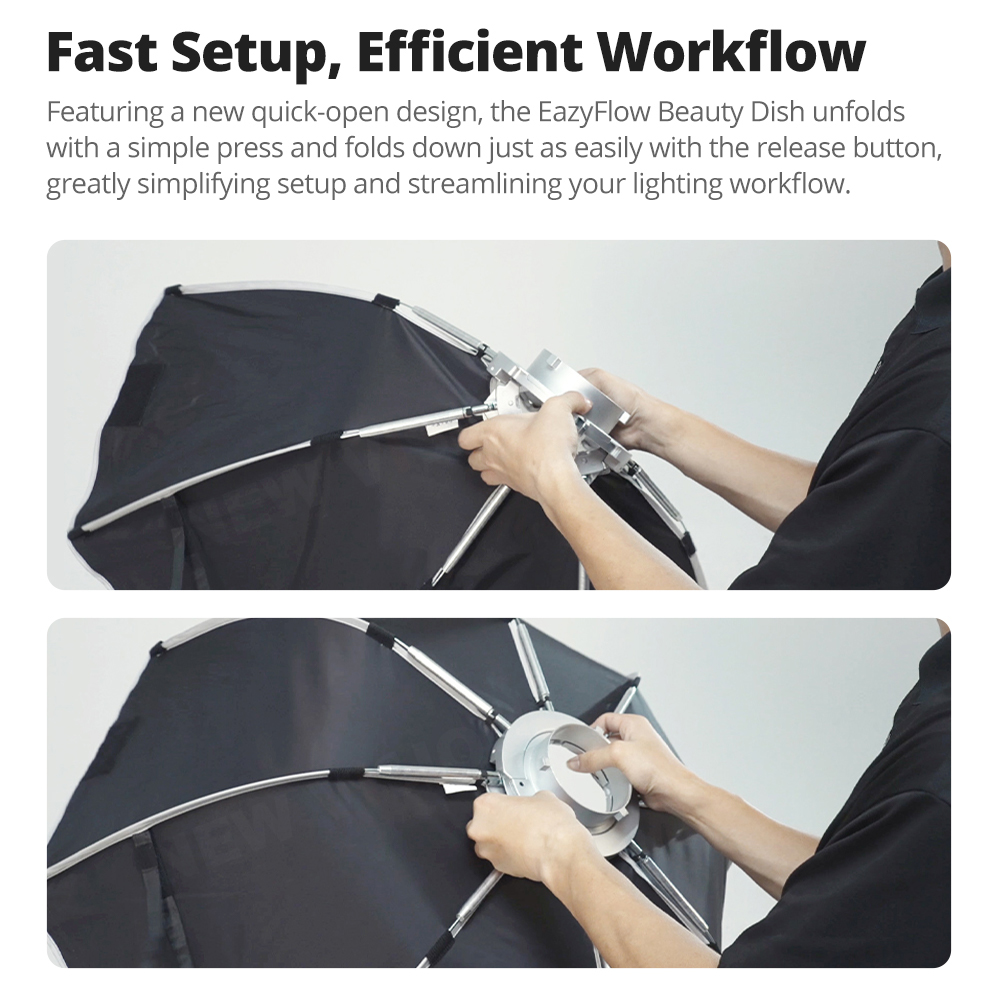 Novo Godox EazyFlow Beauty Dis - Beauty Dish Softbox avaliação e preço